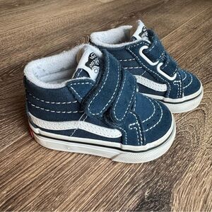 Vans SK8-Mid Toddle High Top Sneaker Shoes